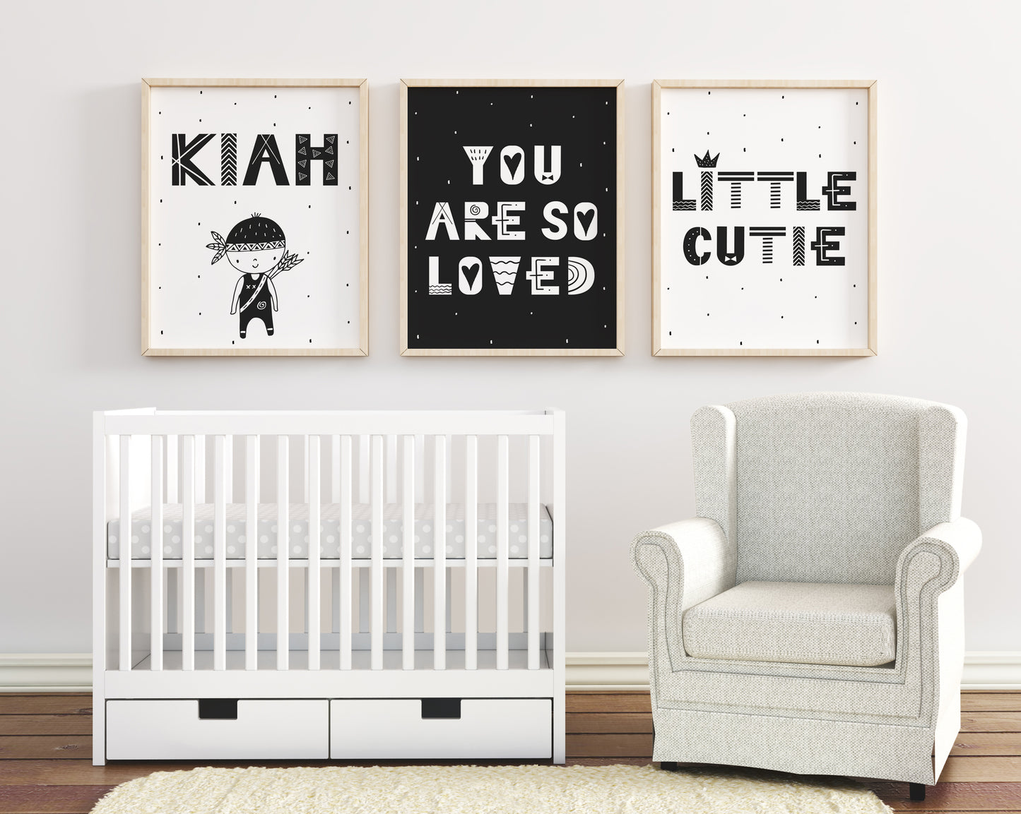 Bunny Name Print