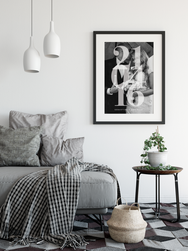 Wedding Date Print