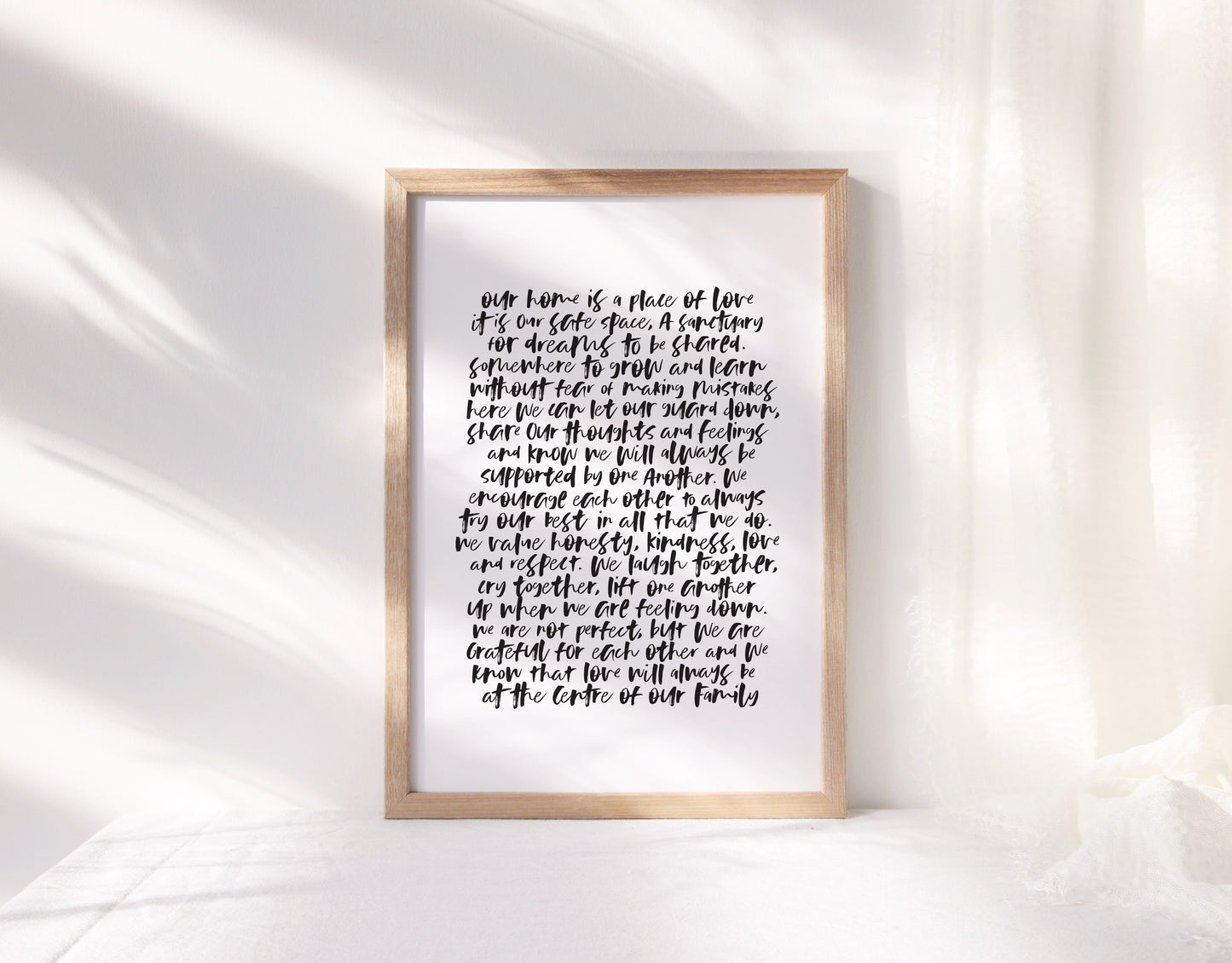 Our Home Print