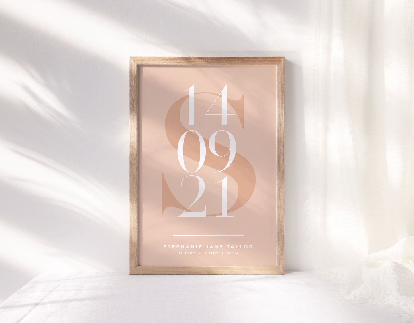 Birth Date Print