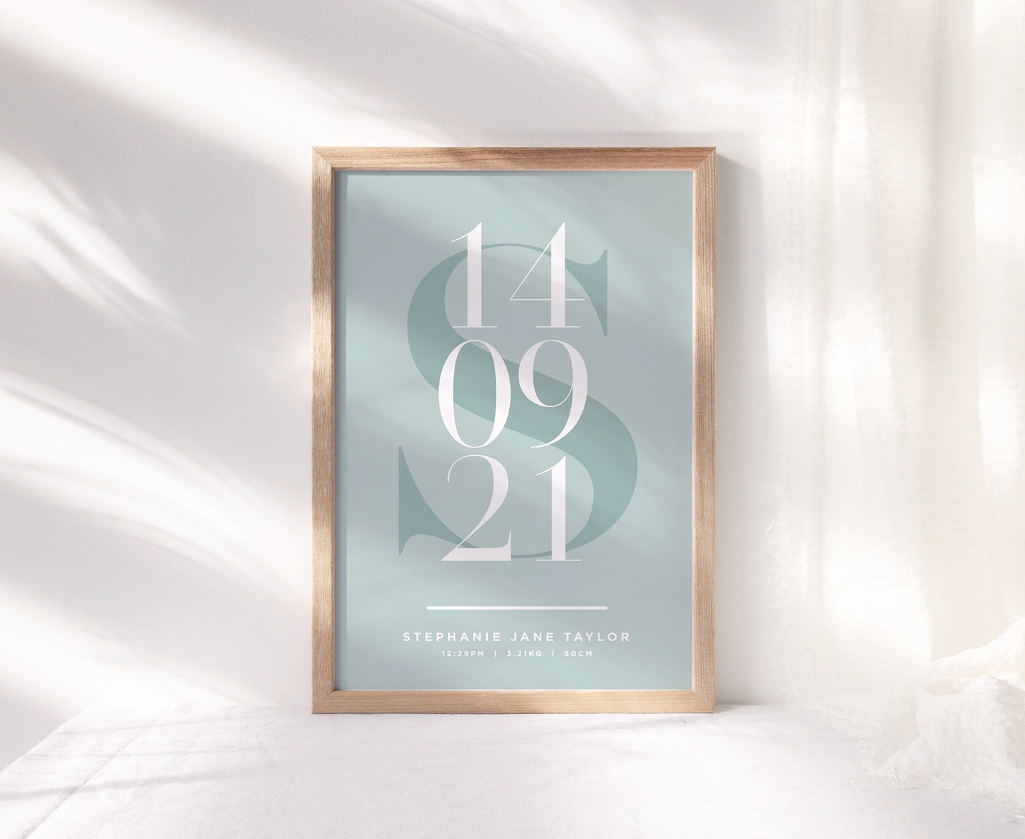 Birth Date Print