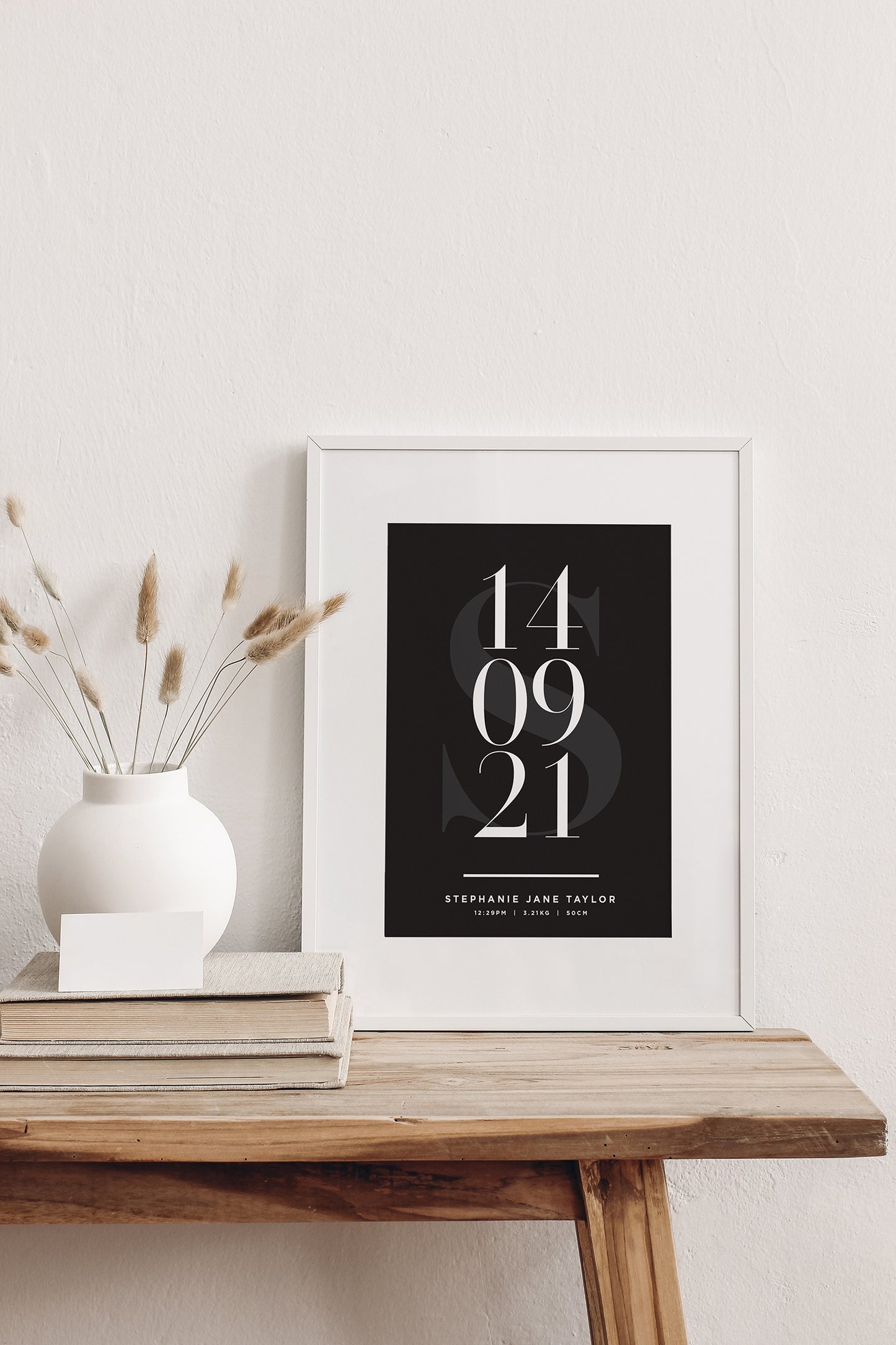 Birth Date Print