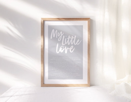 My Little Love Print